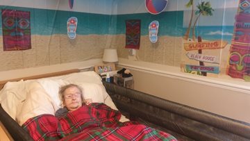 Sheffield care home helps Resident create themed bedroom